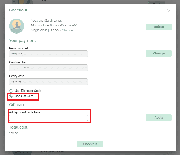 How to Create and Use Gift Cards - ClassFit